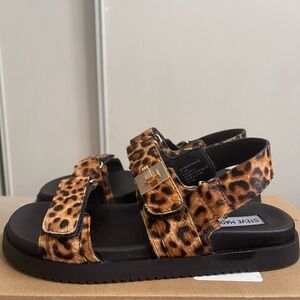 Steve Madden Mona Leopard Print Sandals